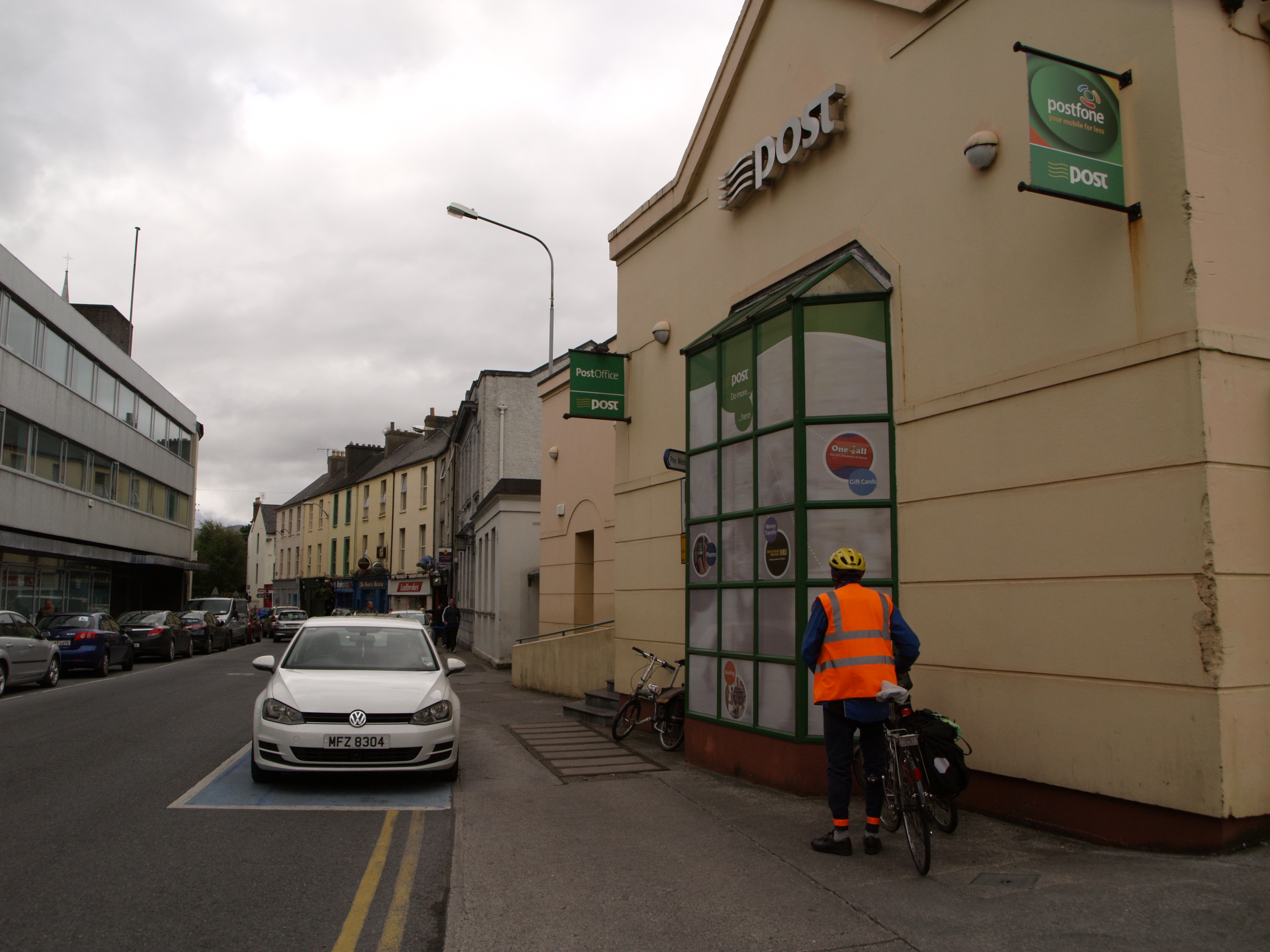 Street view in the town of Tralee, County Kerry