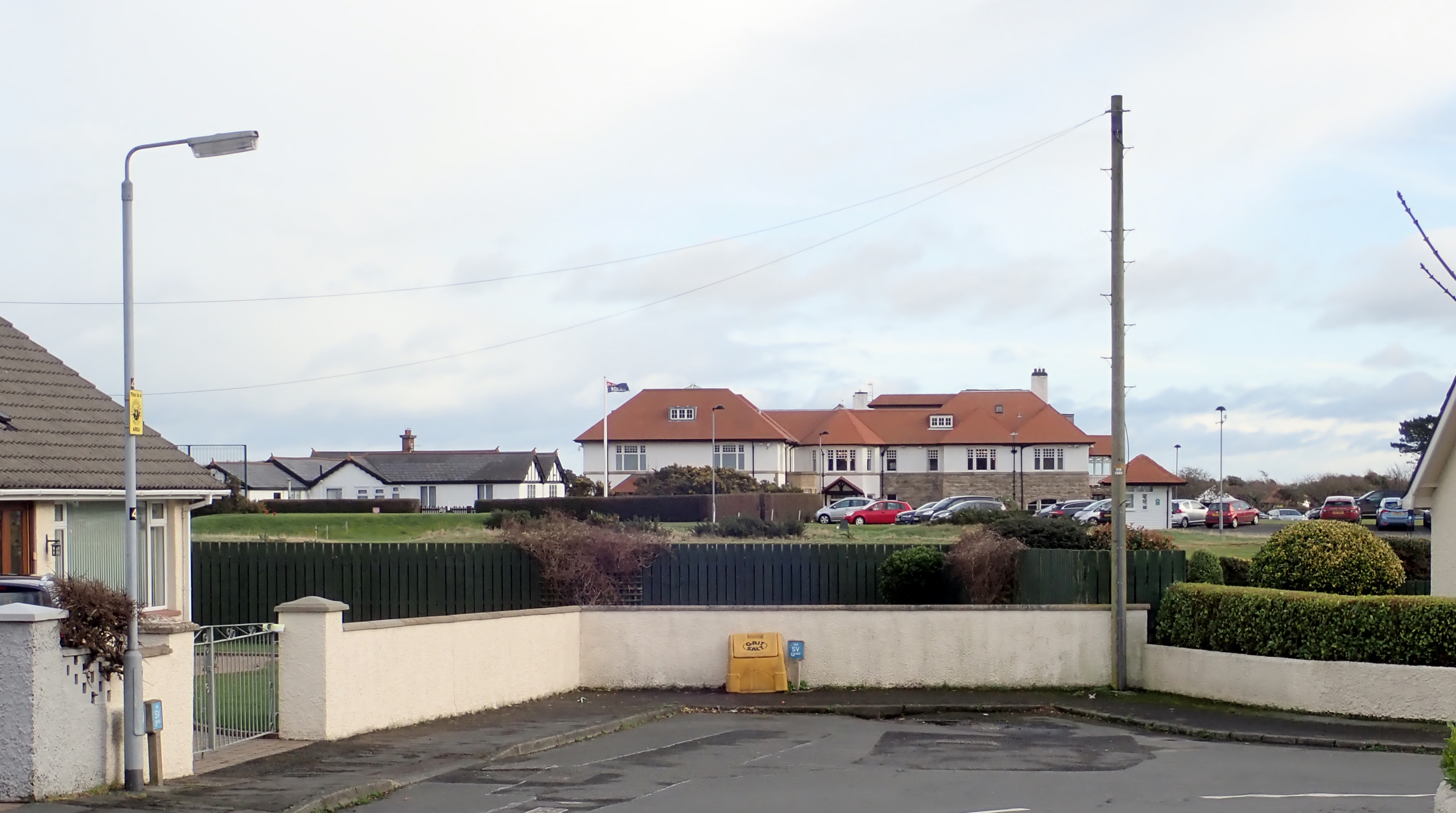 The clubhouse at Royal County Down Golf Club, County Down