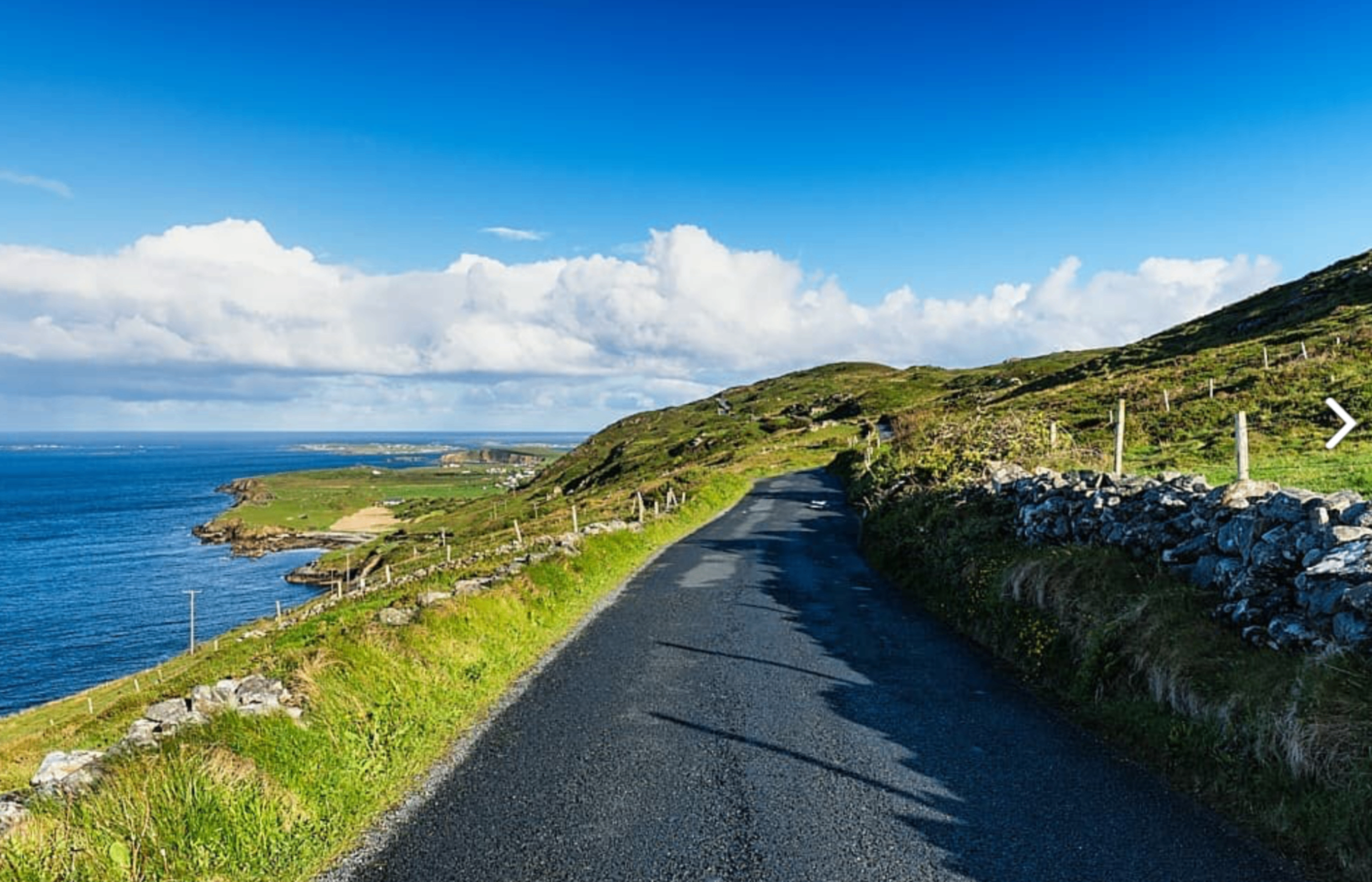 The Headford road into Connemara
