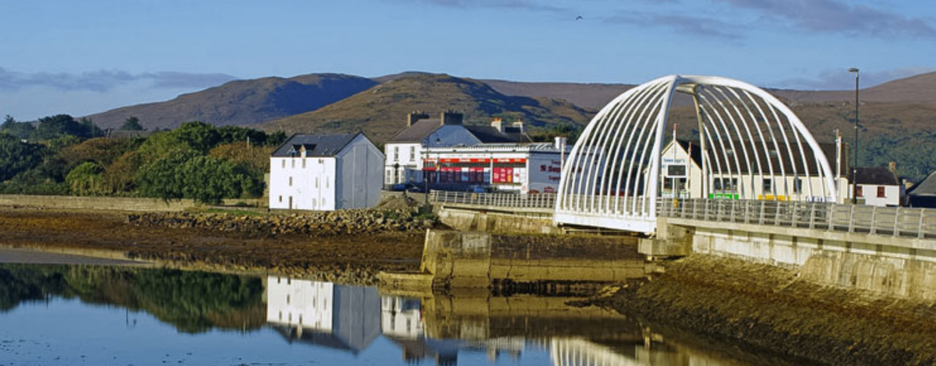 Achill Island after the bridge