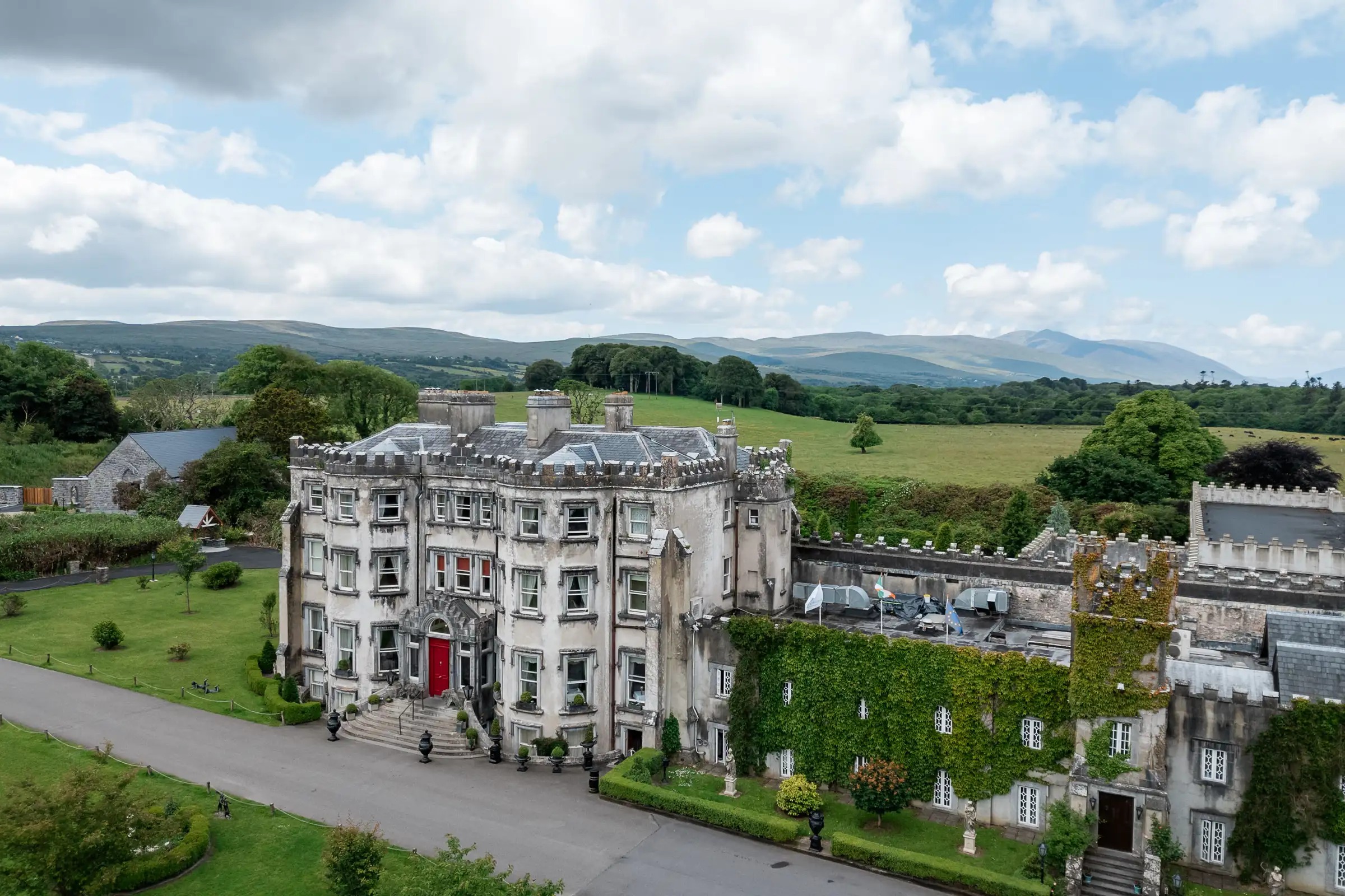 Ballyseede Castle 15th century castle hotel in Tralee County Kerry Ireland