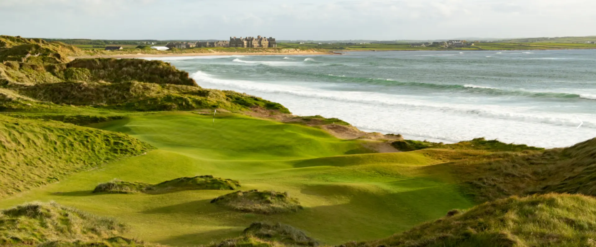 Trump International Doonbeg scenic golf course in County Clare, Ireland