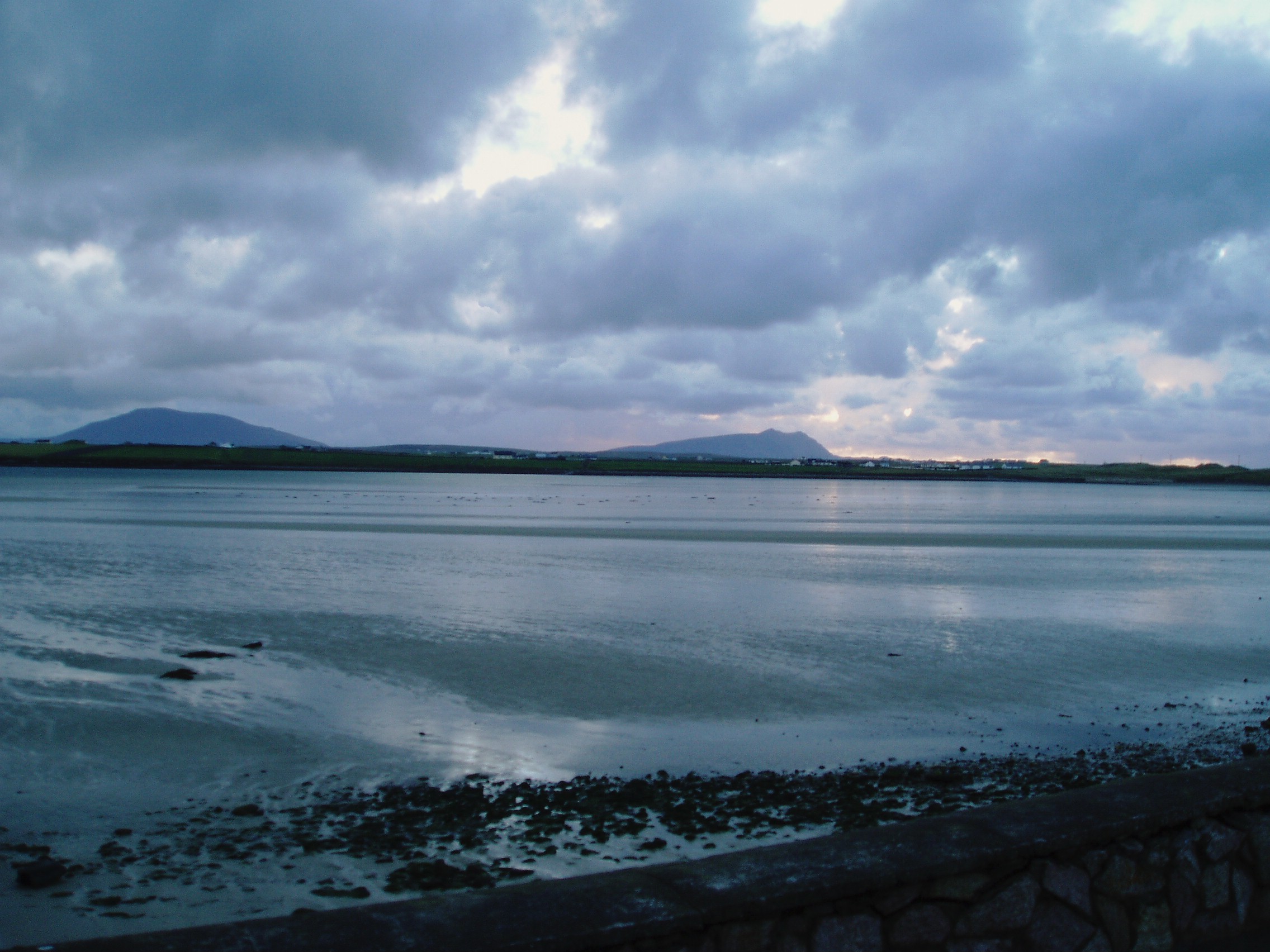 Winter light on Elly Bay, the Belmullet peninsula, County Mayo