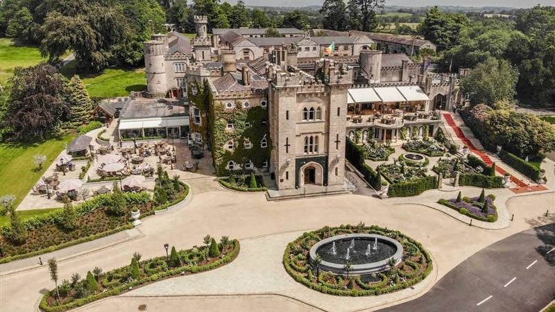 Cabra Castle Gothic Revival luxury hotel in County Cavan Ireland