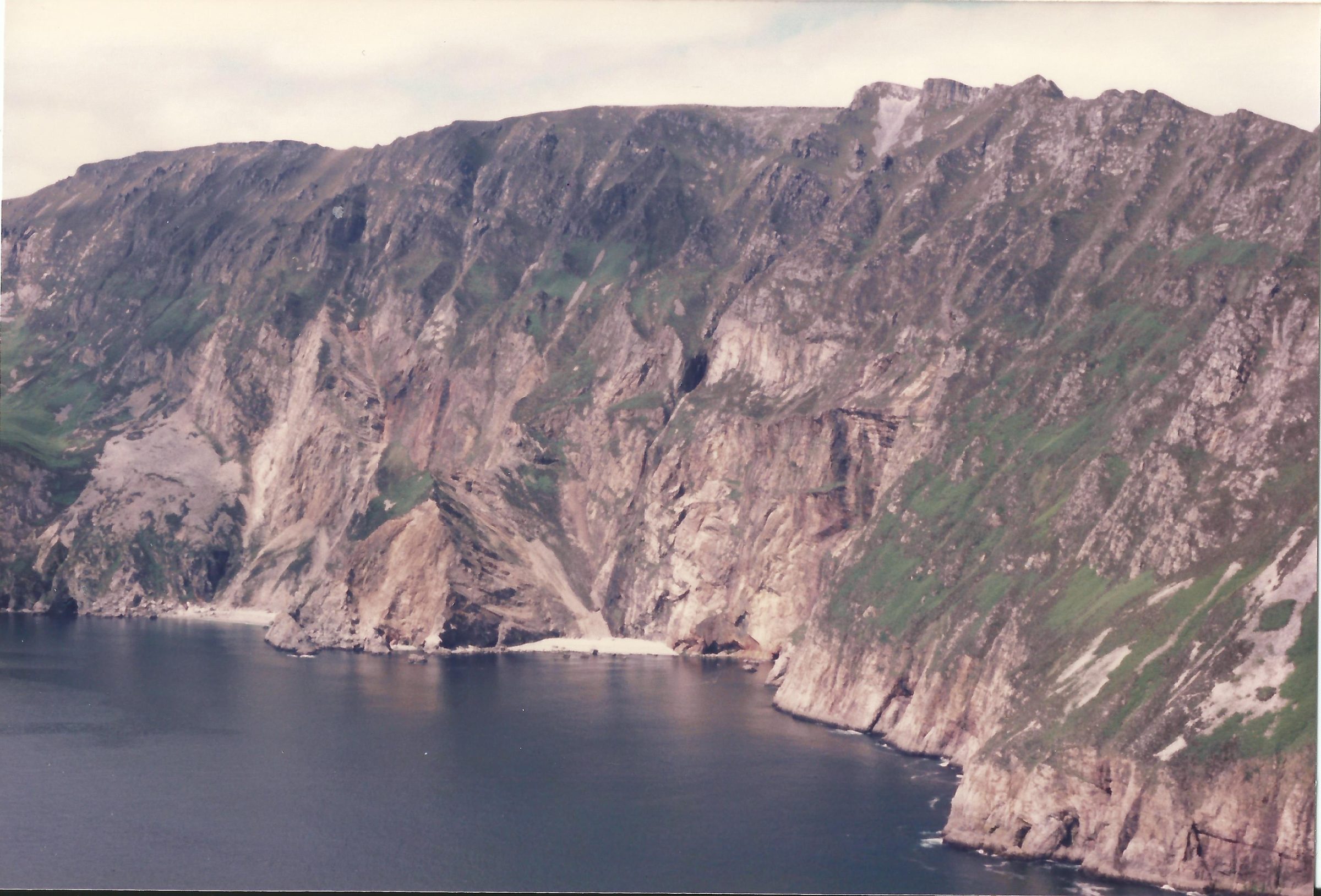 The sea cliffs of Slieve League, County Donegal