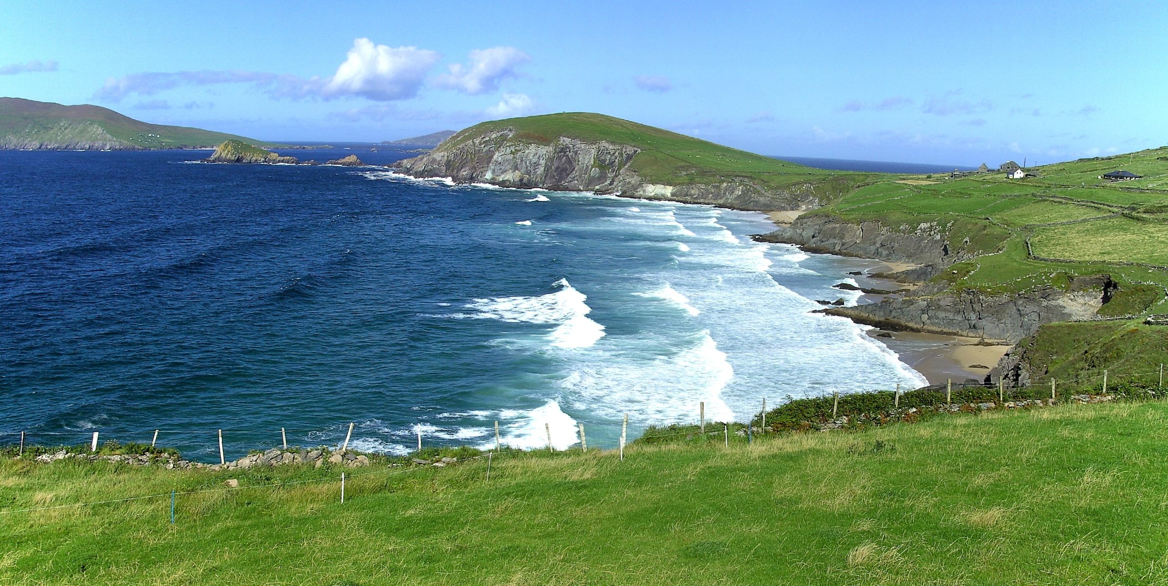 The Atlantic coastline at Slea Head on the Dingle Peninsula