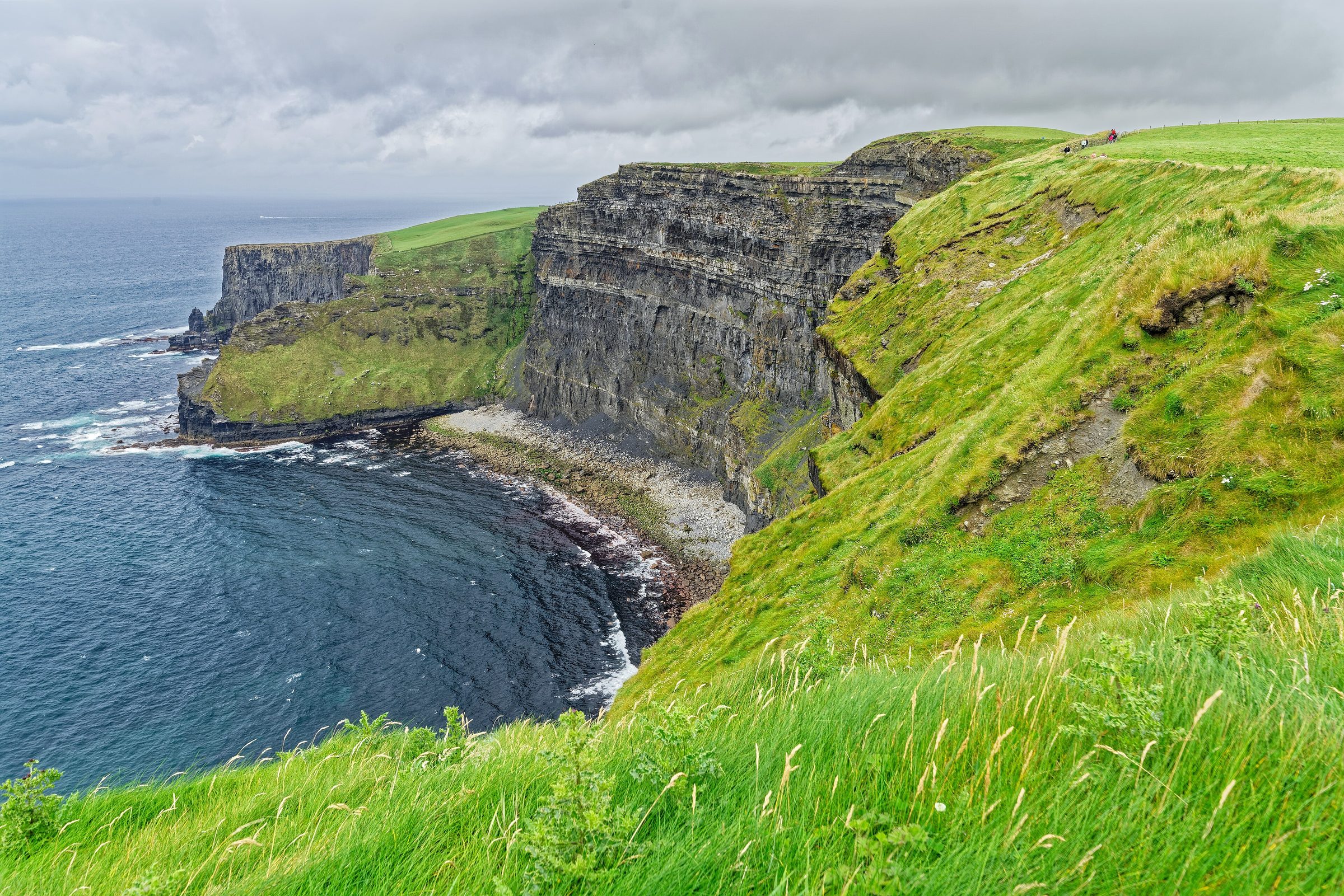 The Cliffs of Moher above the Atlantic, County Clare