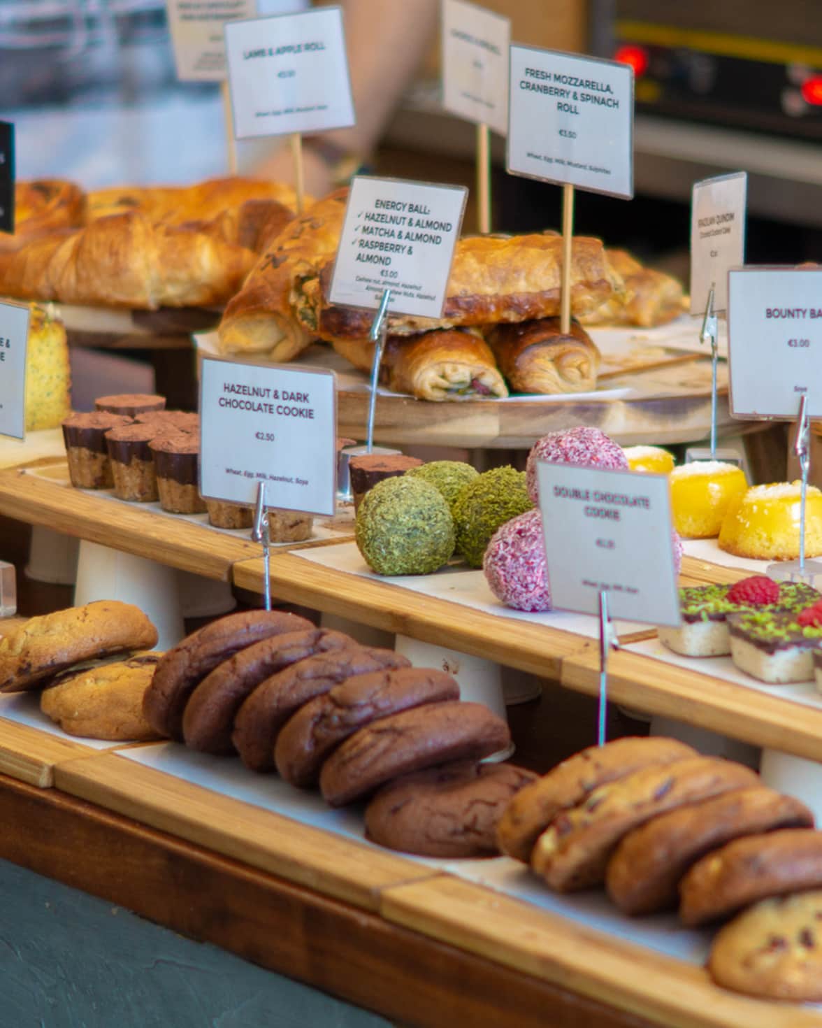 Fresh pastries on the counter at Legit Coffee Co., Dublin