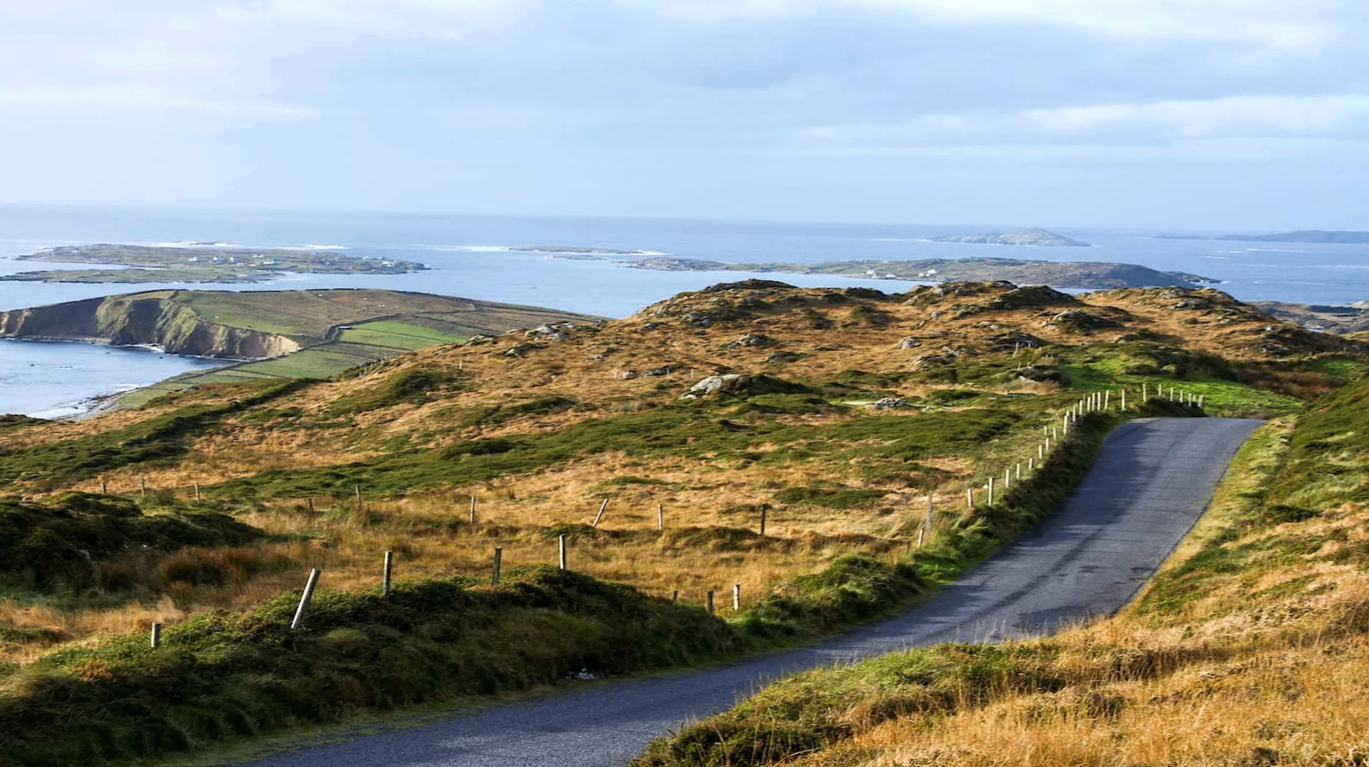 The Sky Road out of Clifden