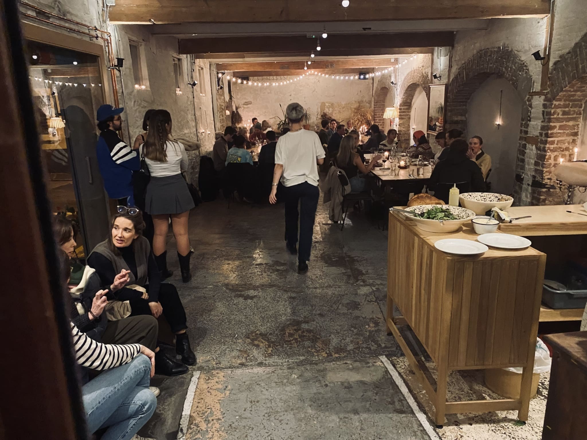 The café at The Fumbally, Dublin