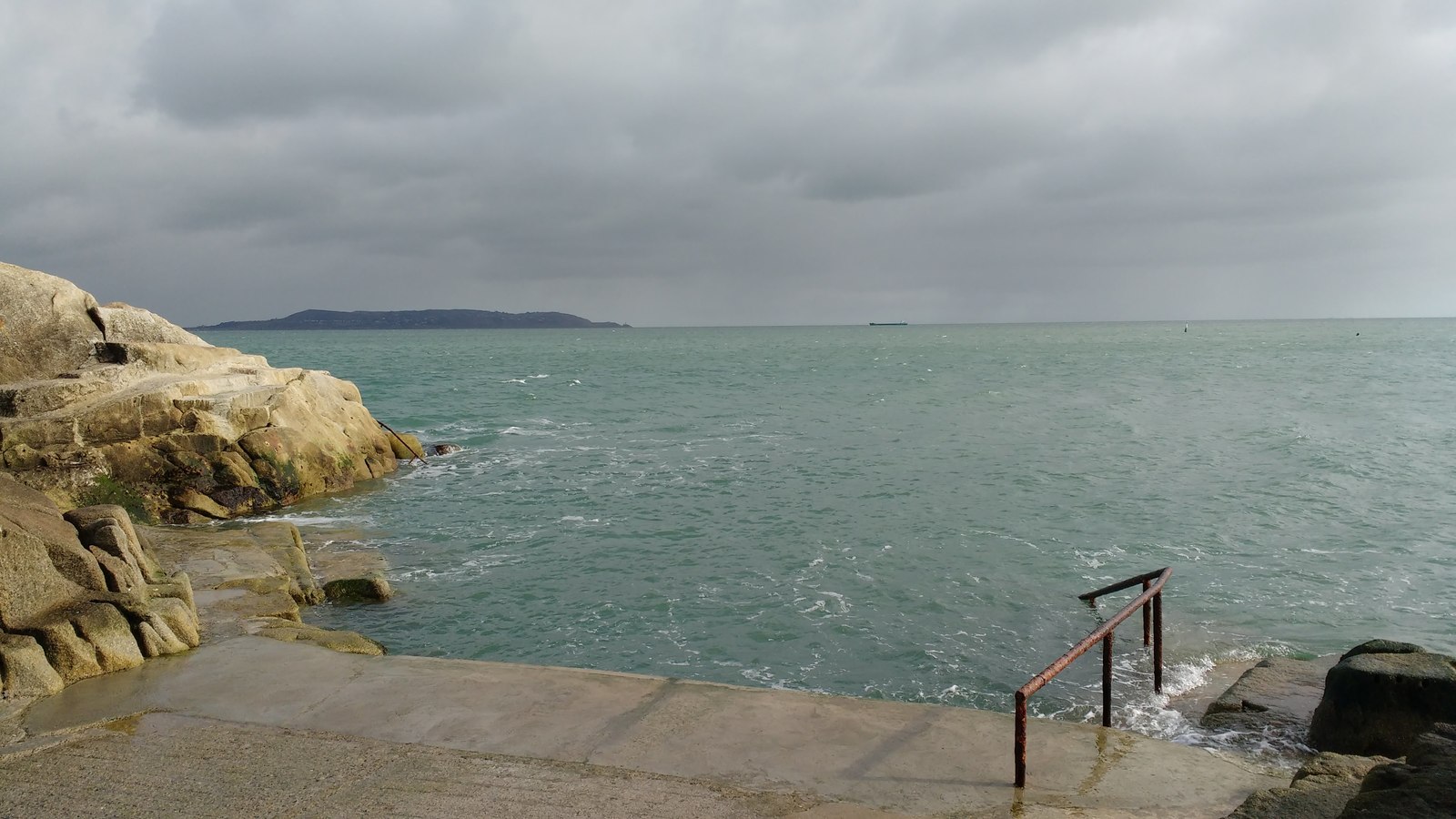 The Forty Foot, at the hour the city forgets