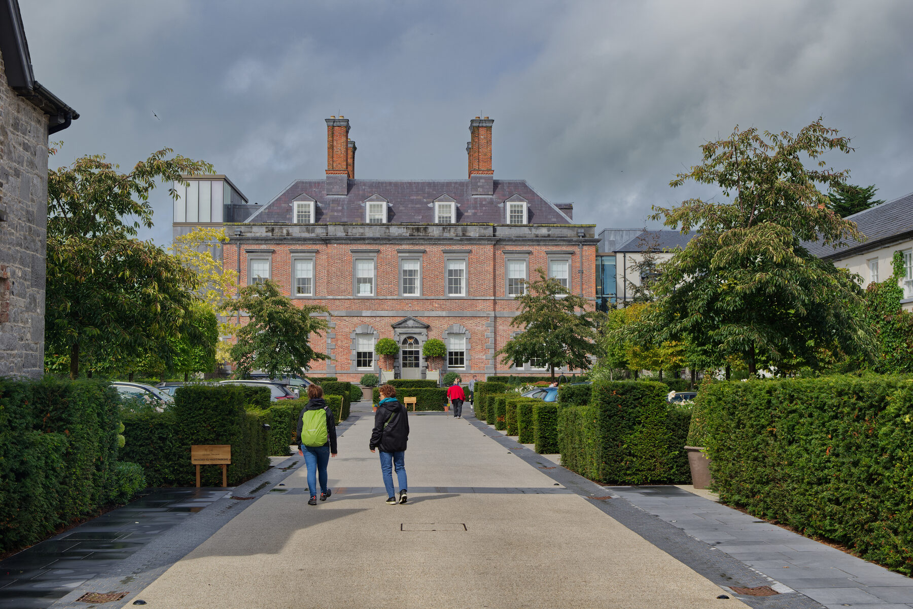 Cashel Palace, the garden suite in October