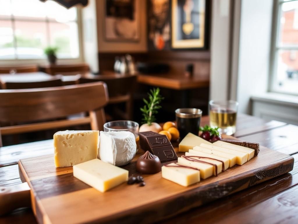 A candlelit table in a Michelin-starred Dublin dining room.