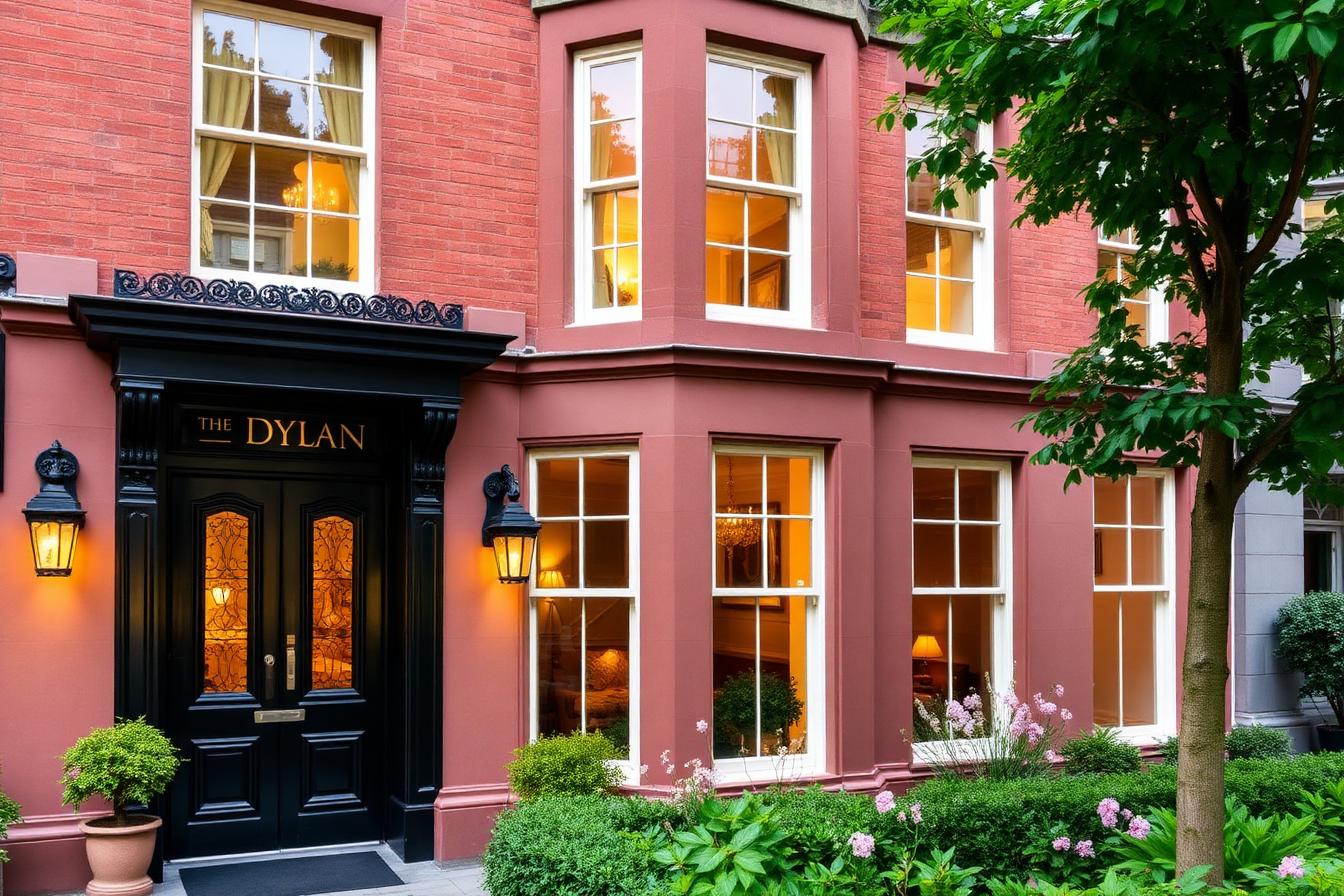 The Dylan Hotel Dublin boutique design-forward interiors