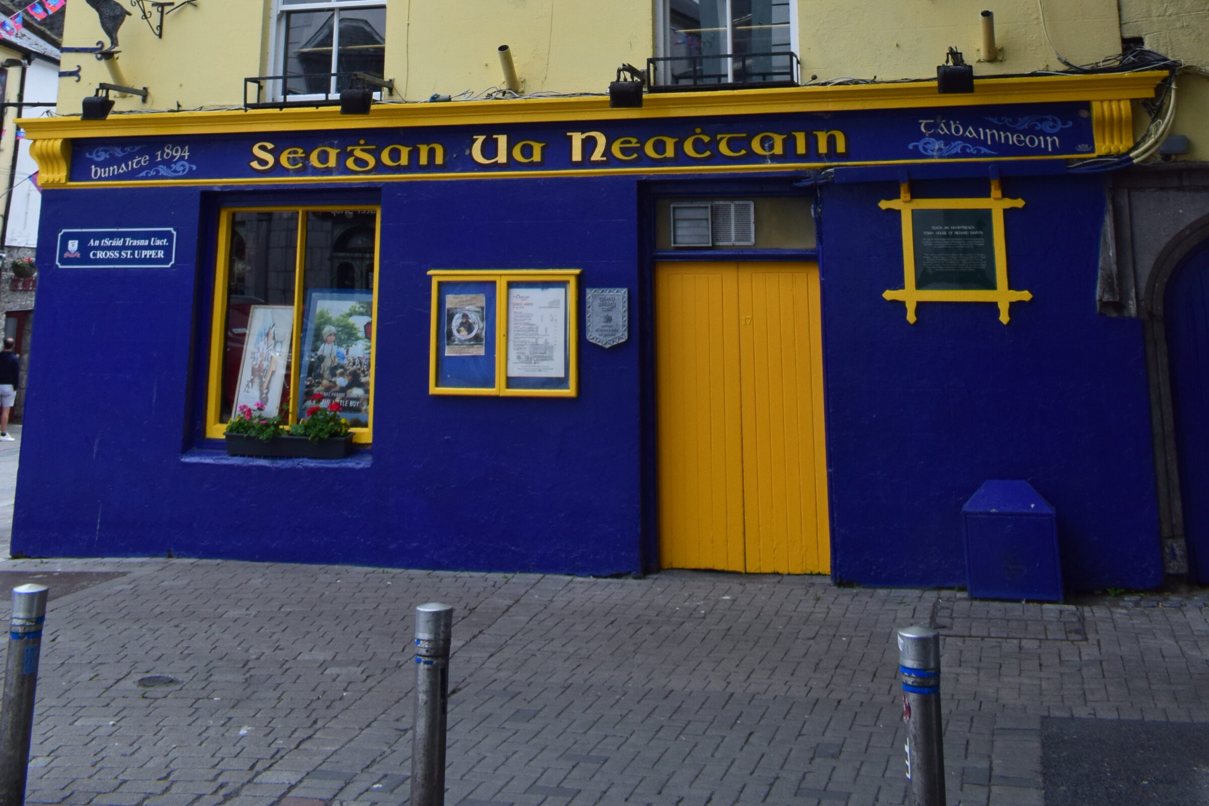Guinness in Galway, before the match