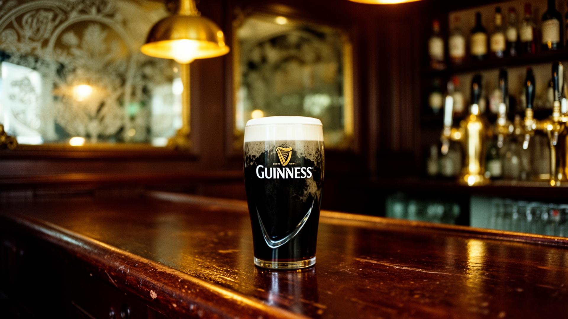 The Long Hall pub interior, South Great George's Street, Dublin.