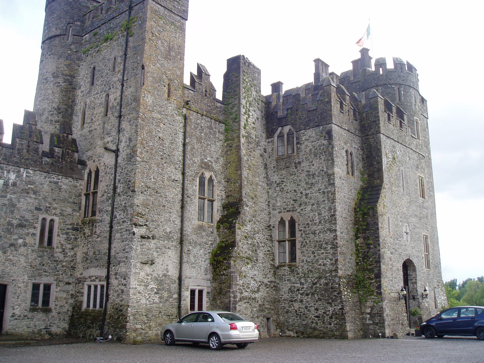 Kilkea Castle one of the oldest inhabited castles in Ireland County Kildare