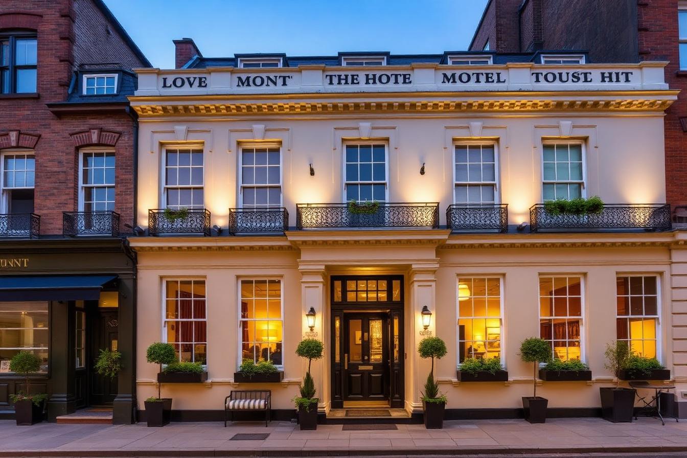 The Mont Hotel Dublin boutique Georgian Merrion Street