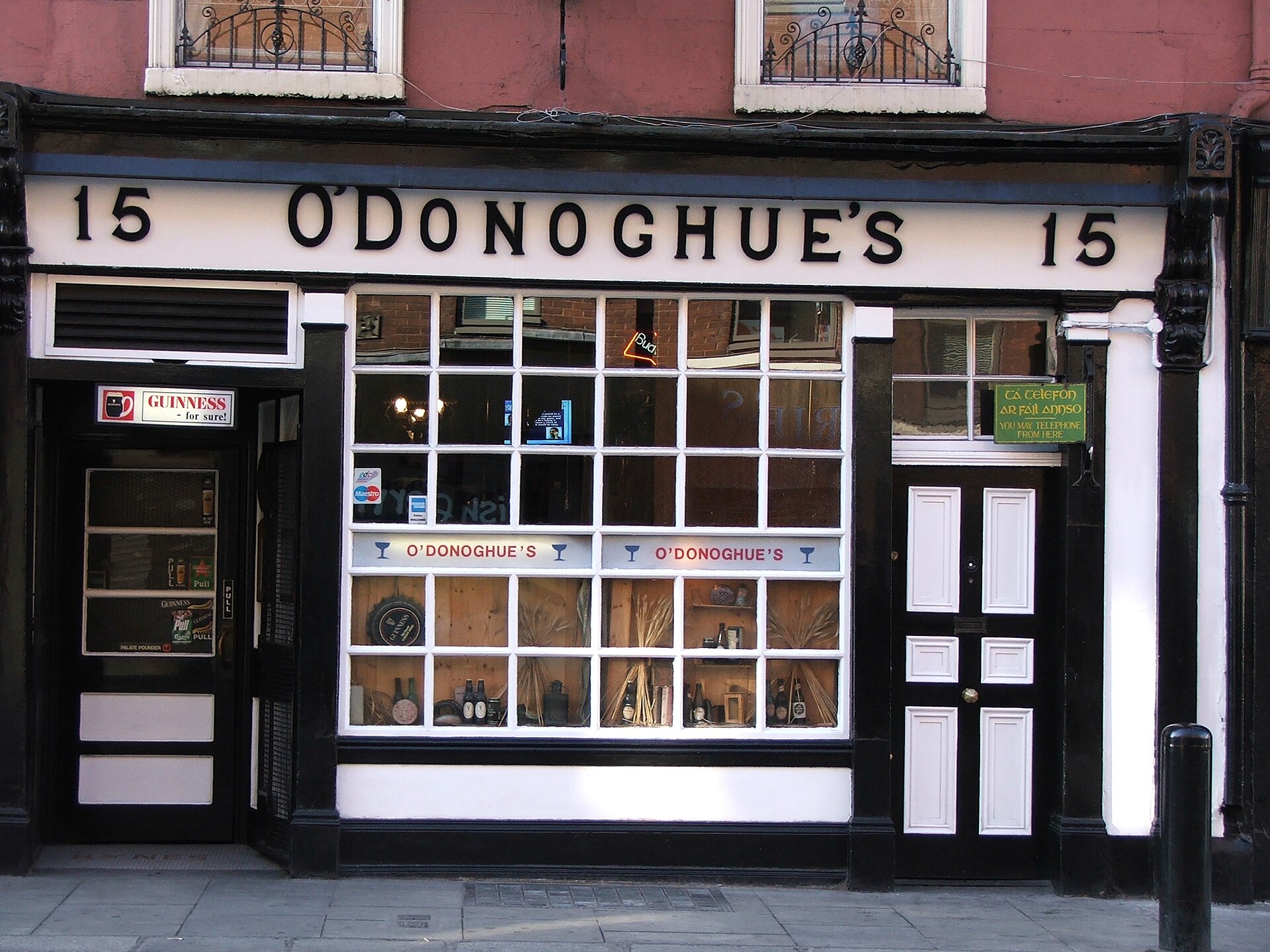 O'Donoghue's — Merrion Row · Best Live Music Pub