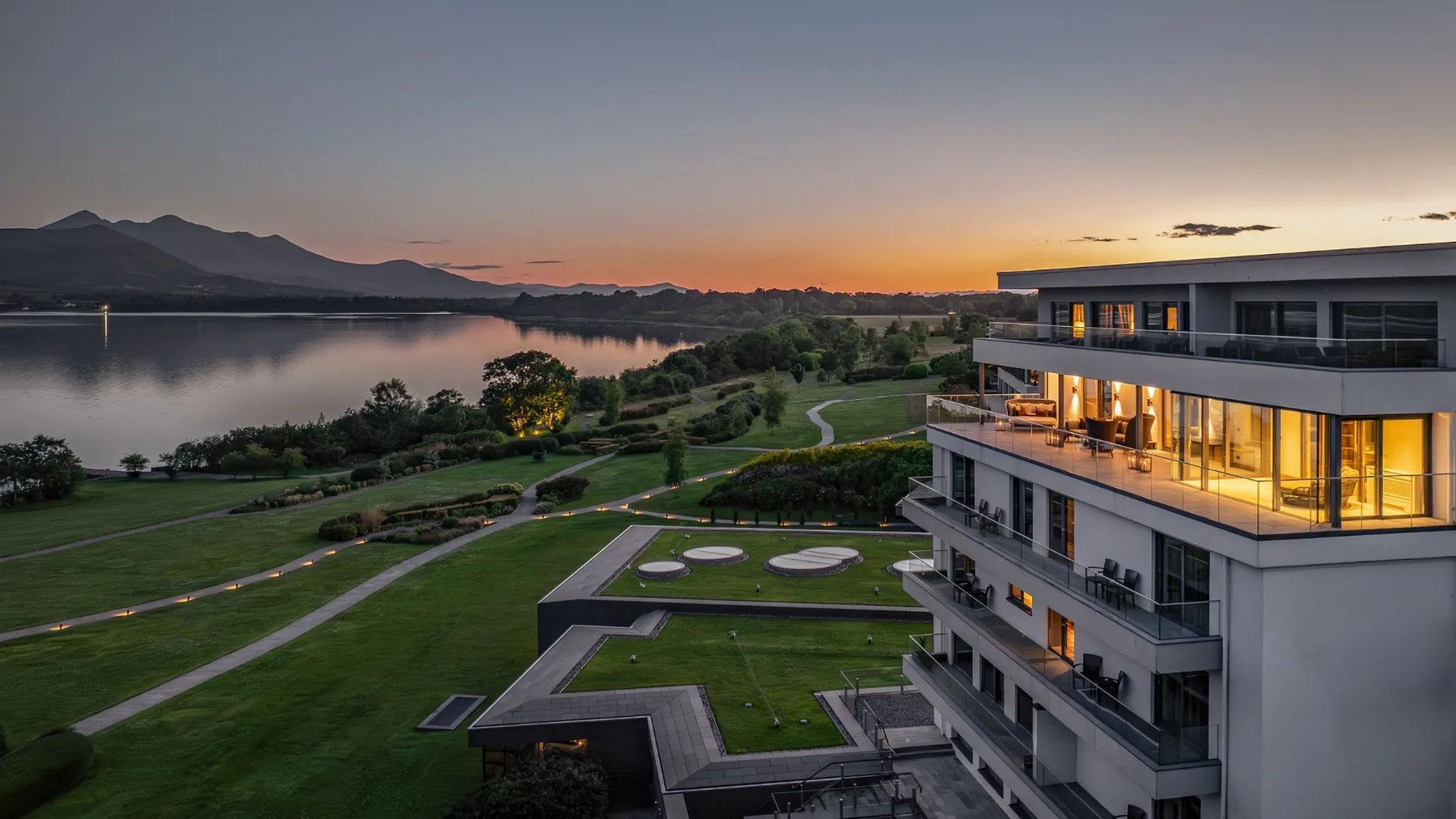 The Europe Hotel romantic spa resort overlooking Killarney lakes Kerry Ireland