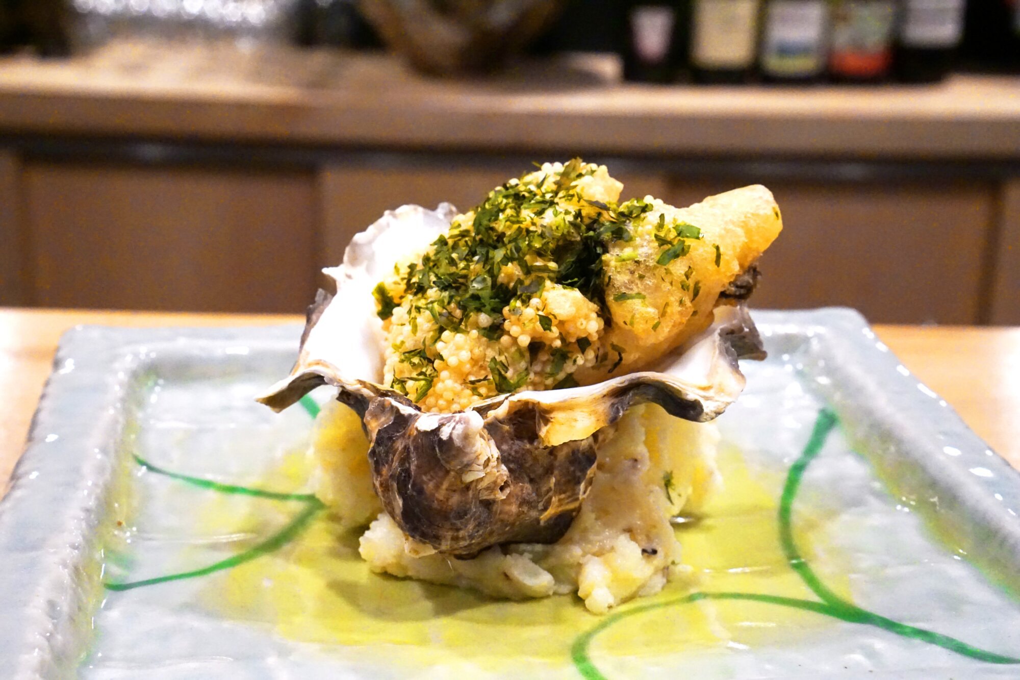 A plated dish at Ichigo Ichie Bistro, Cork