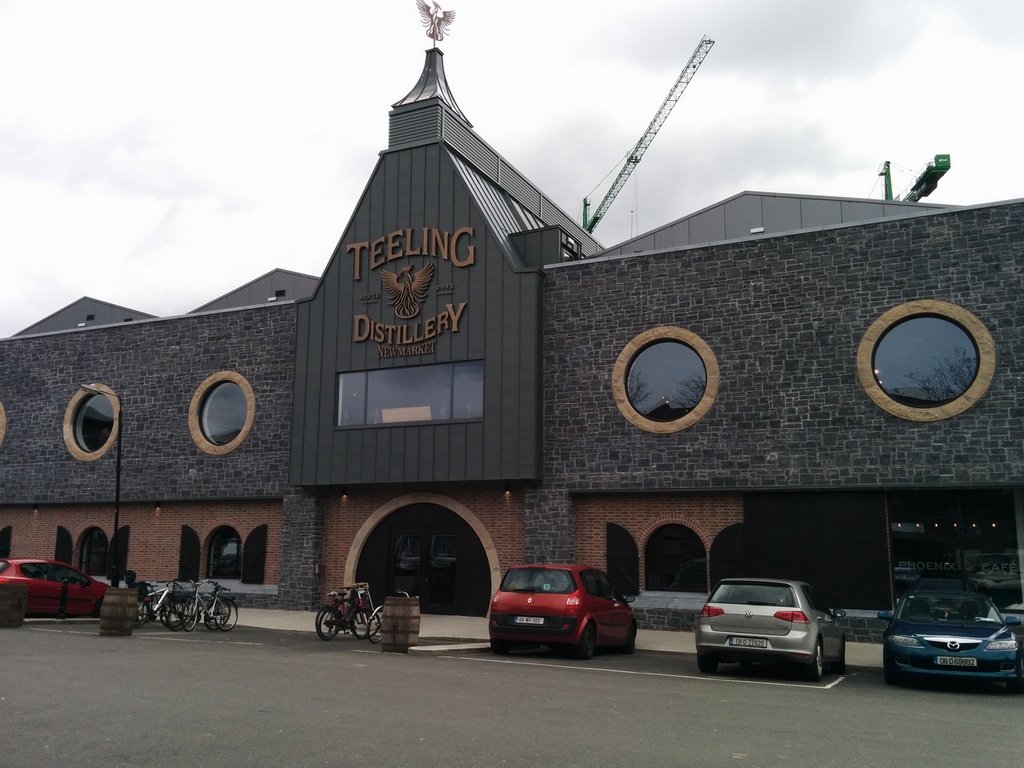 Copper pot stills at Teeling Distillery in the Liberties, Dublin.