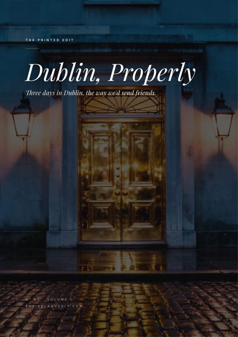 Dublin, Properly, page 1