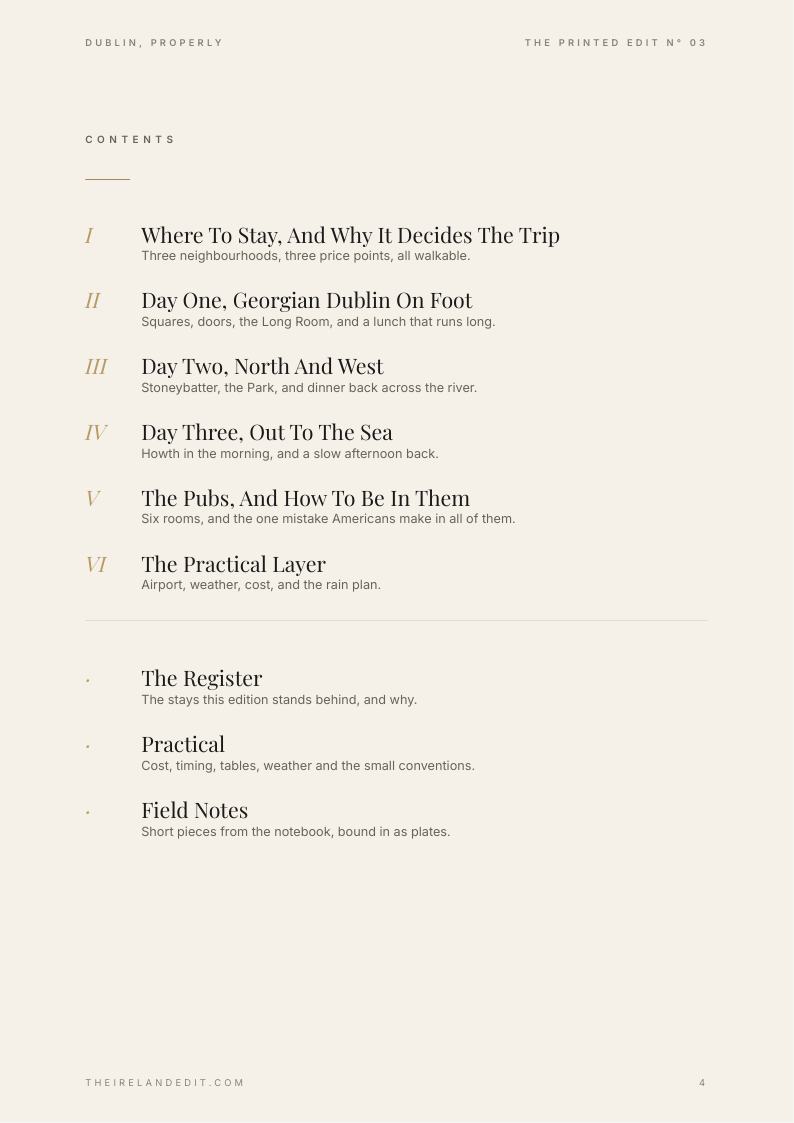 Dublin, Properly, page 4