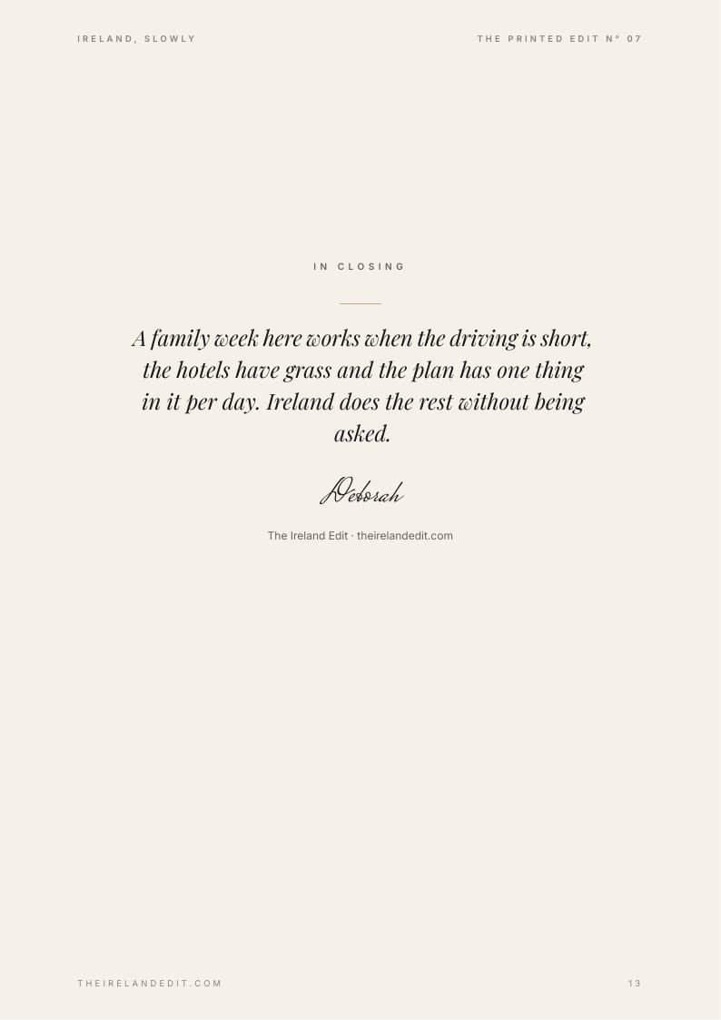 Ireland, Slowly, page 13