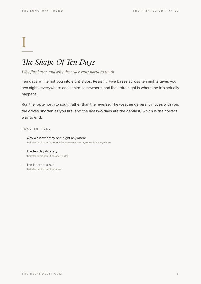 The Long Way Round, page 5