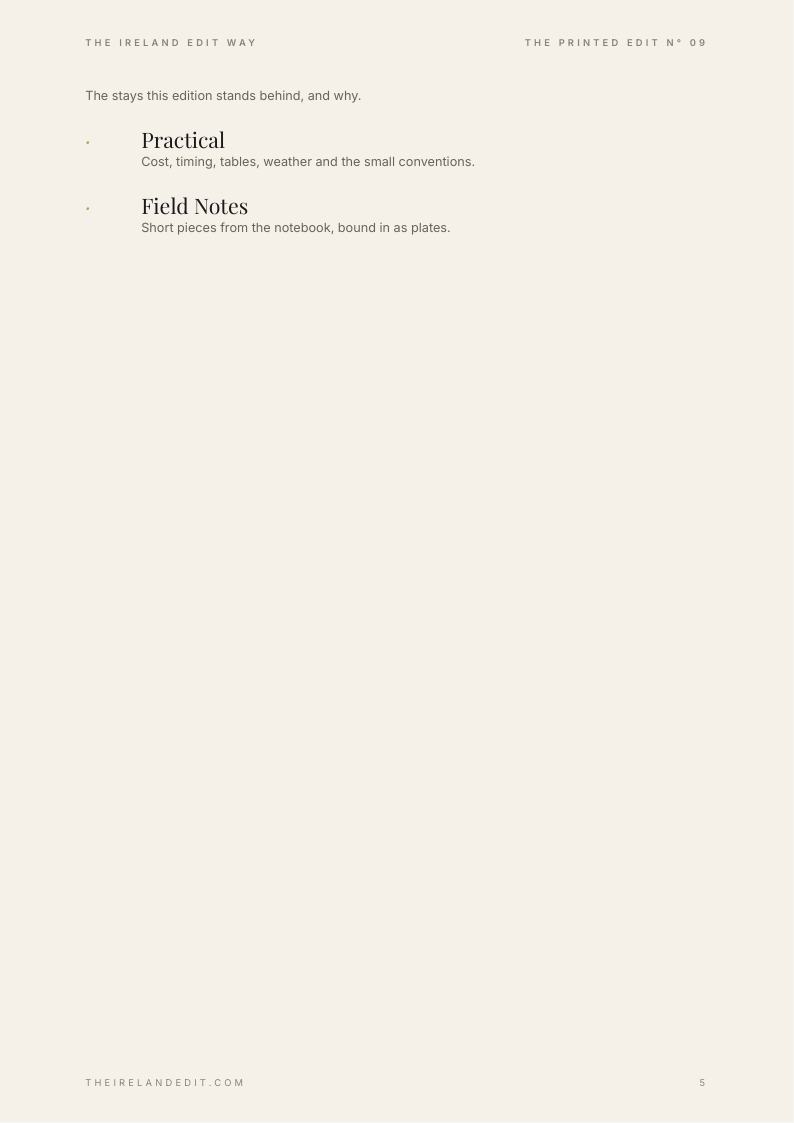 The Ireland Edit Way, page 5