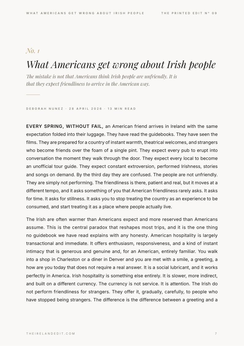 The Ireland Edit Way, page 7