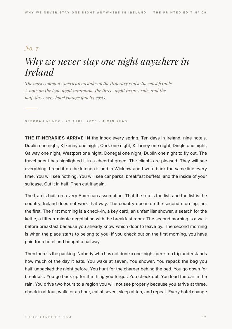 The Ireland Edit Way, page 32