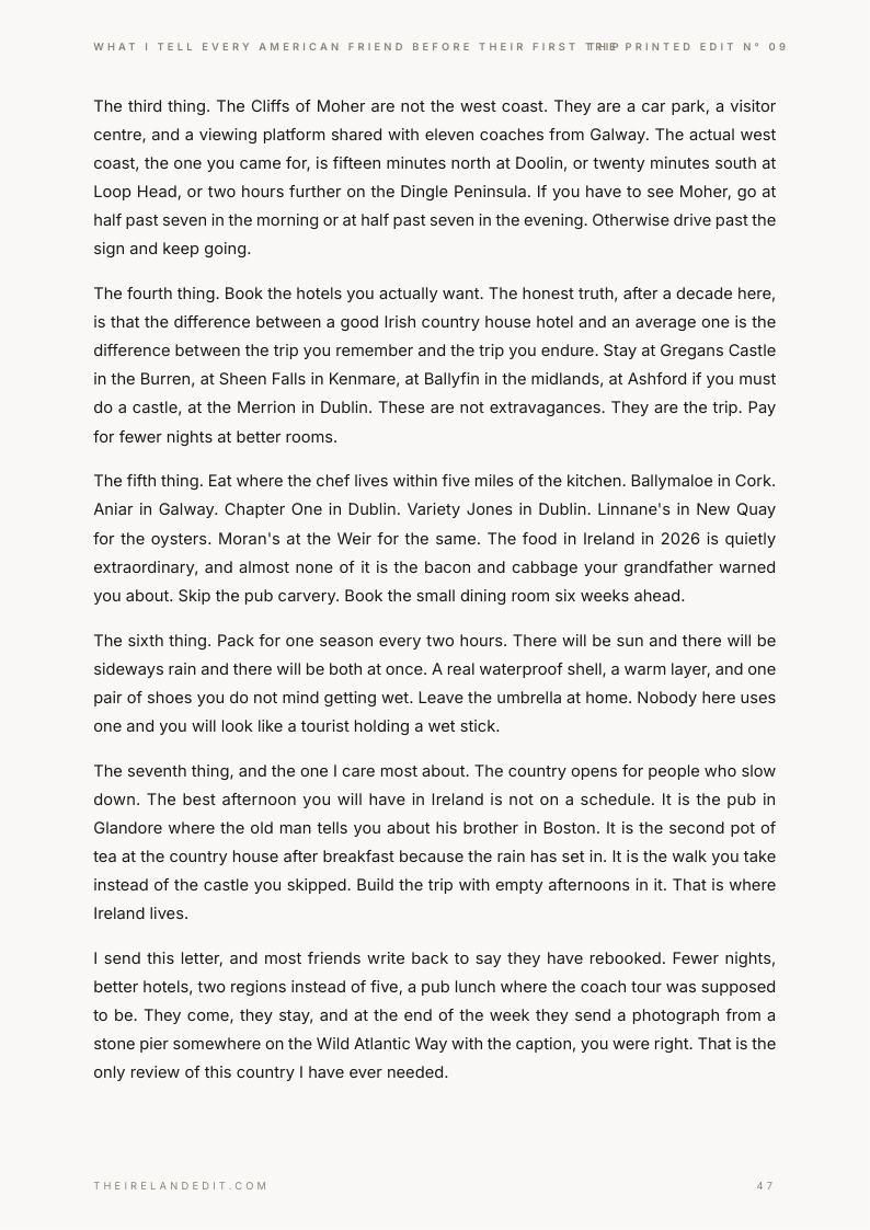 The Ireland Edit Way, page 47