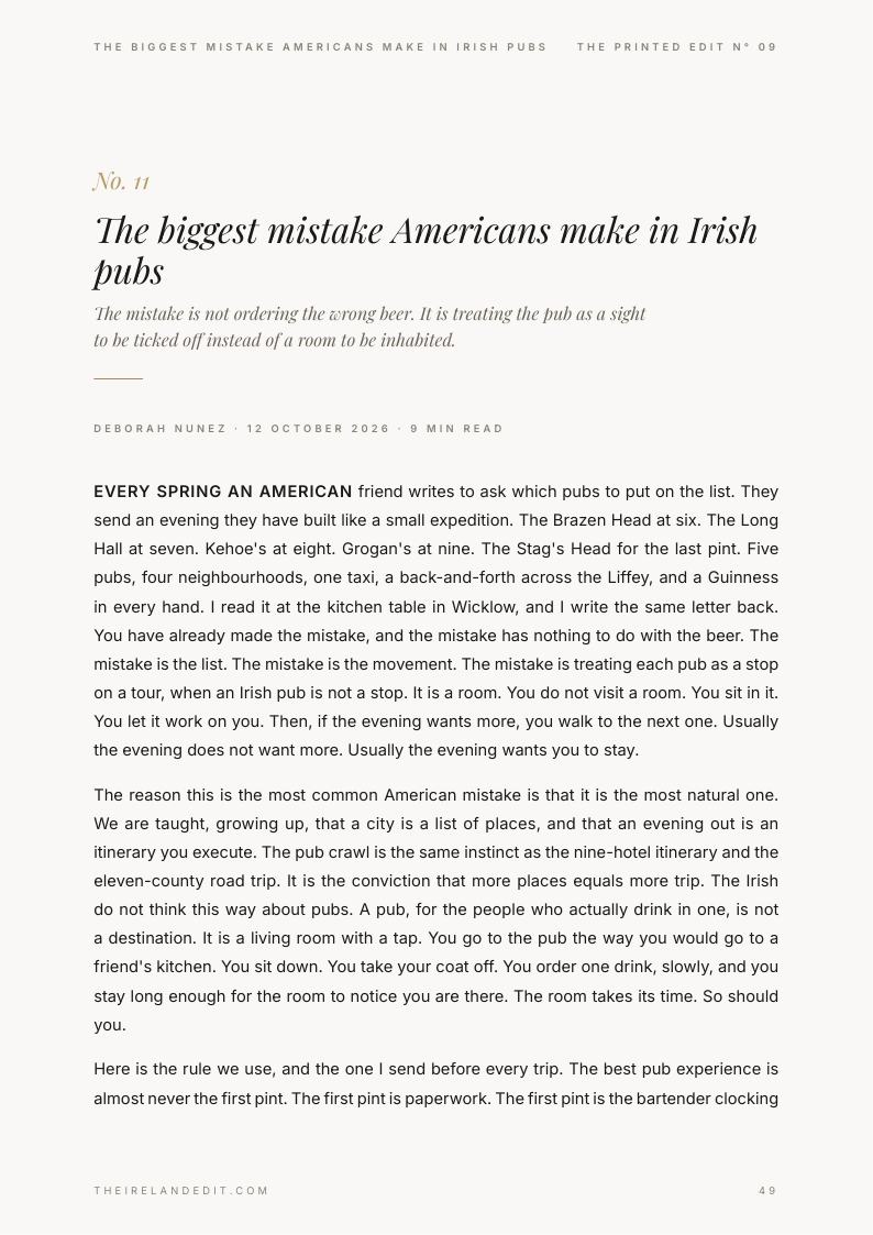 The Ireland Edit Way, page 49