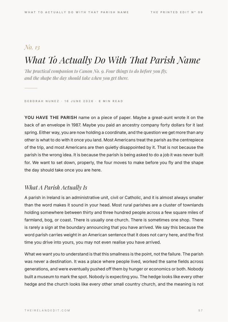 The Ireland Edit Way, page 57