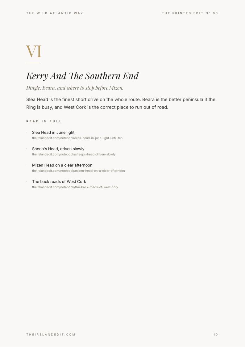 The Wild Atlantic Way, page 10