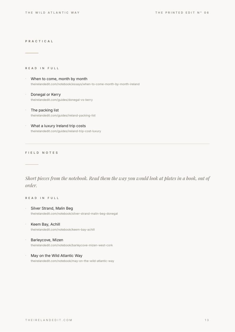 The Wild Atlantic Way, page 13