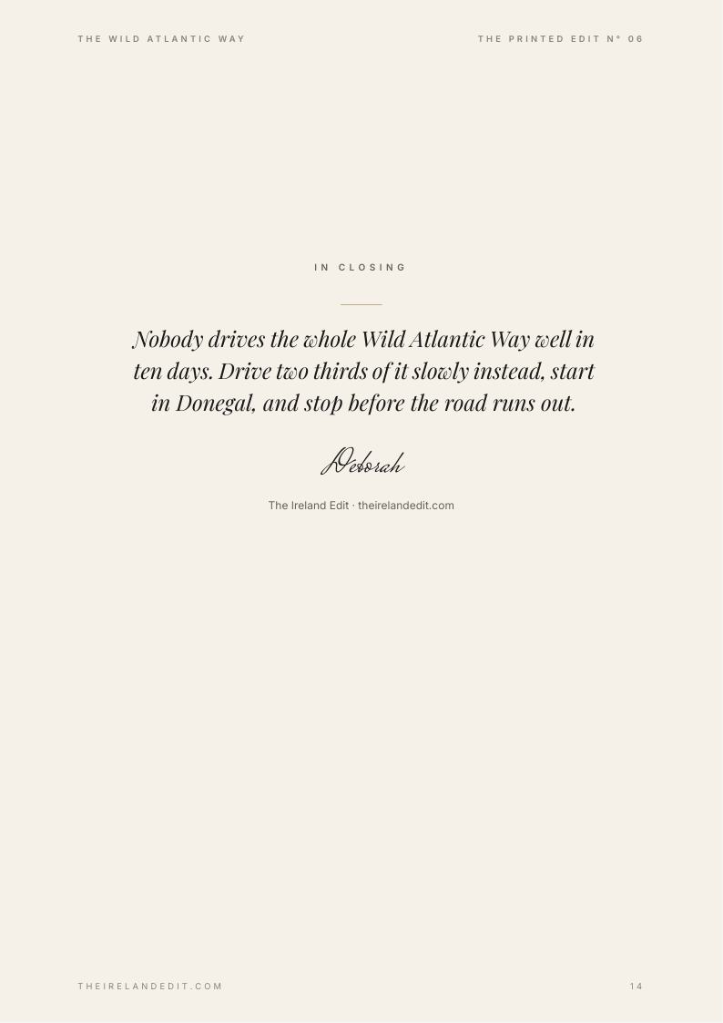 The Wild Atlantic Way, page 14