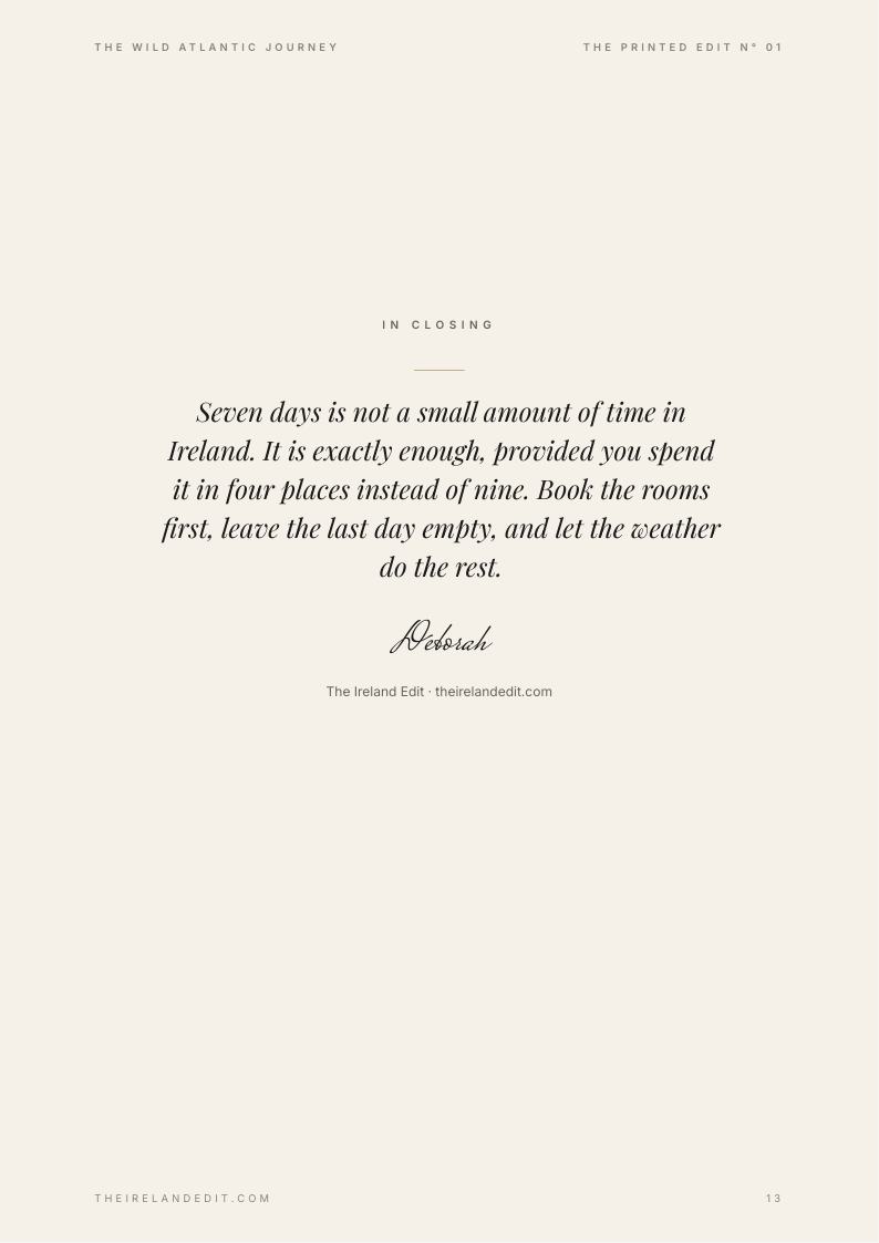 The Wild Atlantic Journey, page 13